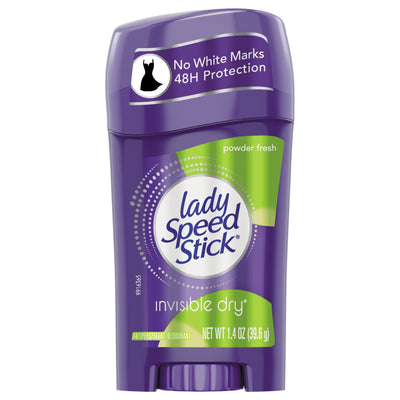 Lady Speed Stick® Powder Fresh Invisible Dry® Solid Deodorant, 1 Case of 12 (Skin Care) - Img 1