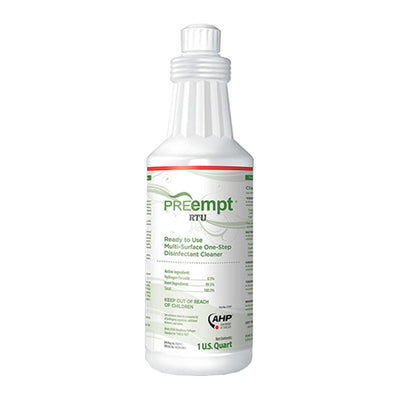 PREempt® RTU Surface Disinfectant Cleaner, 1 Case of 12 (Cleaners and Disinfectants) - Img 1