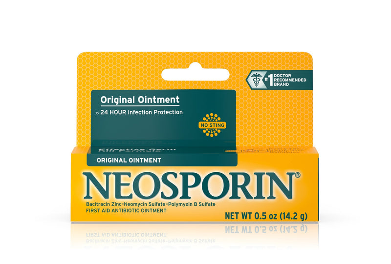 Neosporin® First Aid Antibiotic Ointment, 0.5 oz. Tube, 1 Tube (Over the Counter) - Img 2