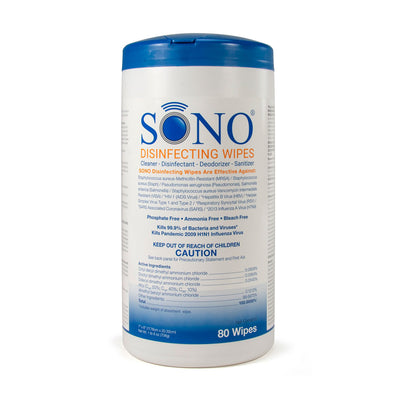 Sono® Premoistened Surface Disinfectant Cleaner Wipes, 80ct, 1 Pack (Cleaners and Disinfectants) - Img 1