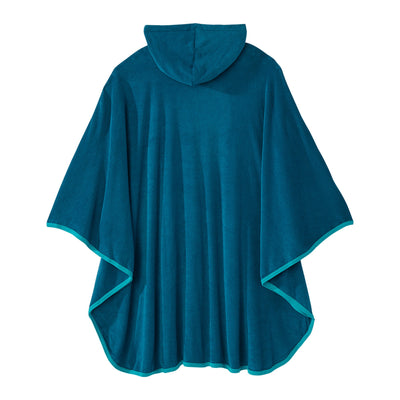 Silverts® Plush Terry Shower Capes, Caribbean Blue, 1 Each (Capes and Ponchos) - Img 2