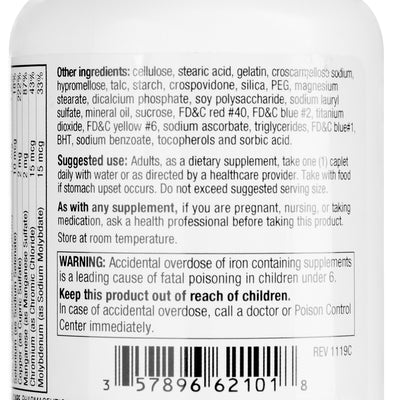 Geri-Care® Multivitamin Supplement with Minerals, 1 Bottle (Over the Counter) - Img 3