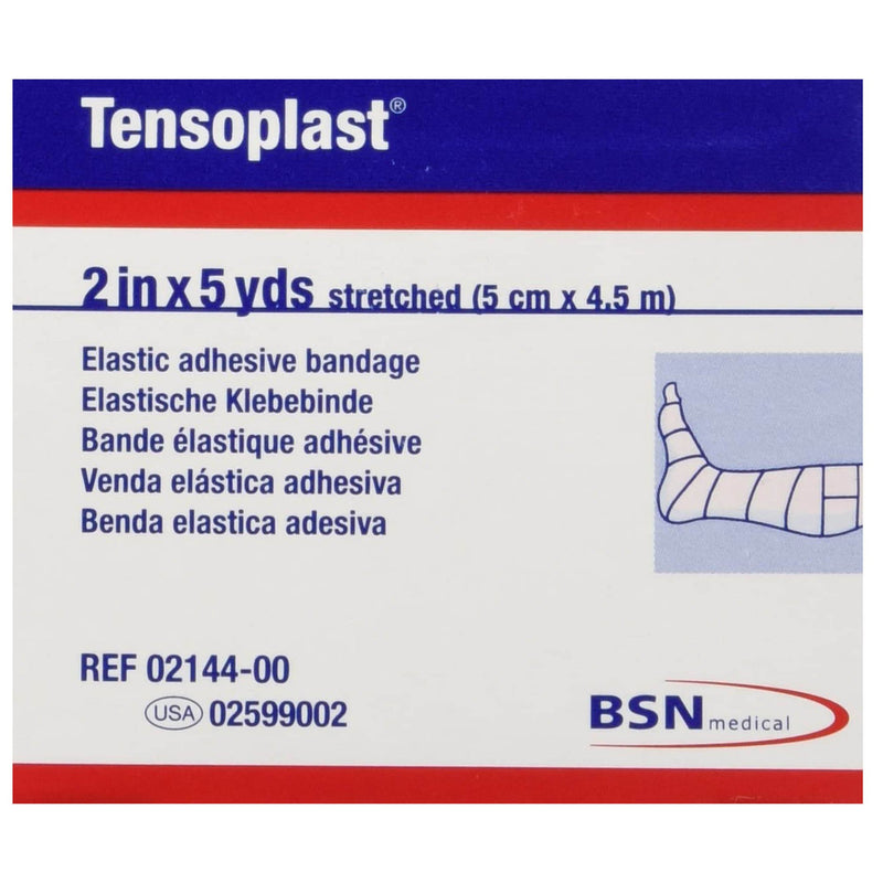 Tensoplast® No Closure Elastic Adhesive Bandage, 2 Inch x 5 Yard, 1 Case of 36 (General Wound Care) - Img 1