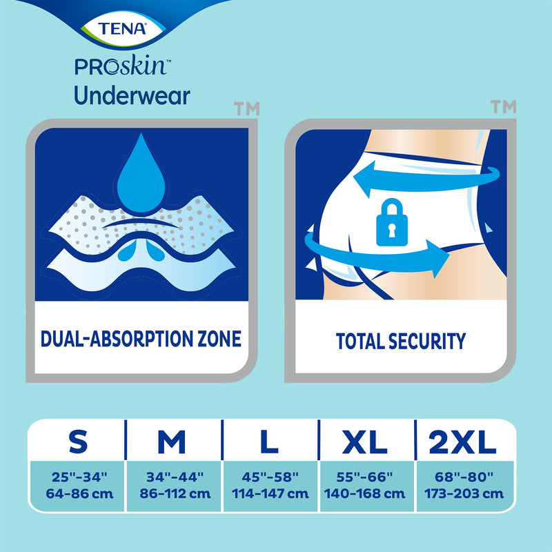 Tena® Ultimate-Extra Absorbent Underwear, Large – Medical Supply HQ