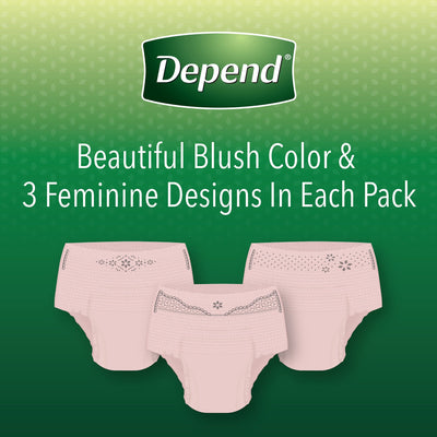 Depend® Fit-Flex® Maximum Absorbent Underwear, Medium, 1 Case of 60 () - Img 2