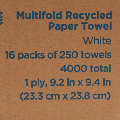 Pacific Blue Select™ 1-Ply Paper Towels, 250 Sheets per Pack, 1 Case of 16 (Paper Towels) - Img 5