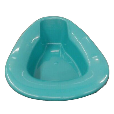 GMAX Industries Stackable Bedpan Commode, Turquoise, 1 Each (Bedpans) - Img 1