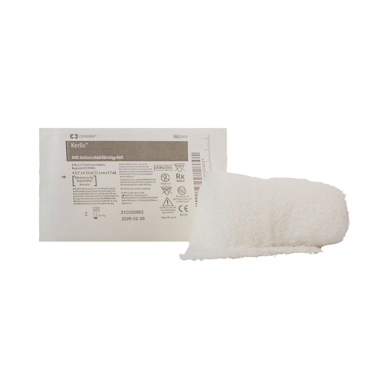 Kerlix™ AMD Sterile Antimicrobial Gauze Sponge, 4-1/2 Inch x 4-1/10 Yard, 1 Each (General Wound Care) - Img 1