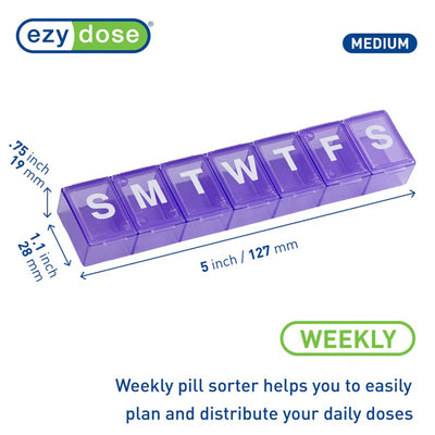 Apothecary Products® Weekly Pill Planner, 1 Each (Pharmacy Supplies) - Img 3