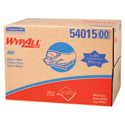 WIPER, WYPALL X60 CLOTHS (252/CS) (Pads, Sponges and Task Wipes) - Img 4