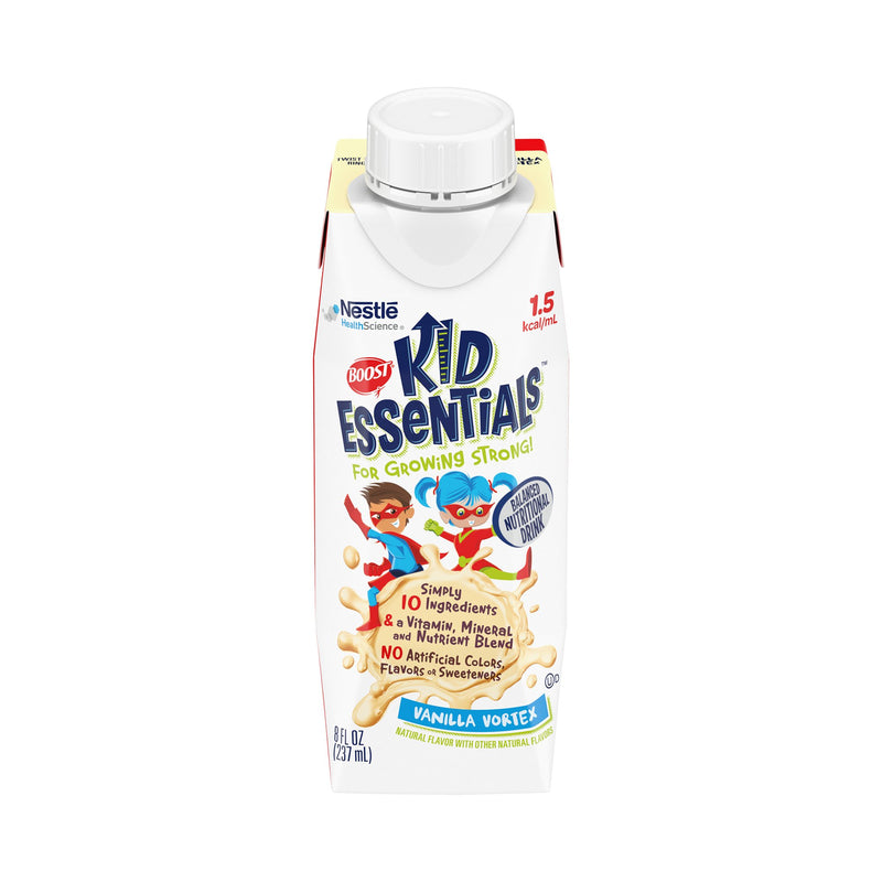 Boost® Kid Essentials™ 1.5 Vanilla Pediatric Oral Supplement / Tube Feeding Formula, 8 oz. Carton, 1 Each () - Img 1