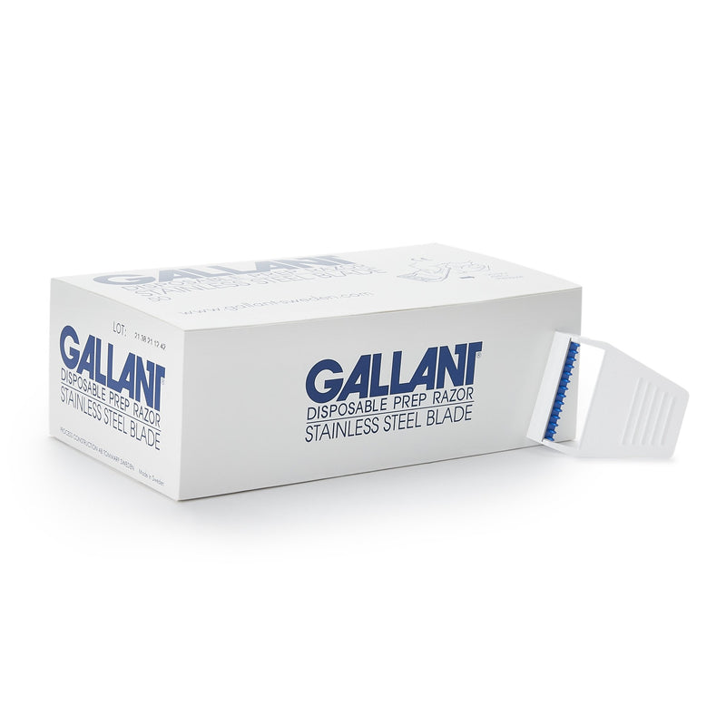 Gallant® Surgical Prep Razor, 1 Box of 50 (Hair Removal) - Img 1