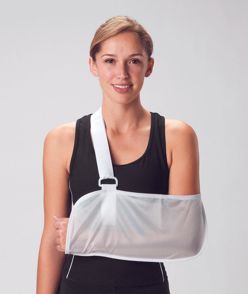 Chieftain™ Unisex White Tietex Mesh Arm Sling, Extra Large, 1 Each (Immobilizers, Splints and Supports) - Img 1