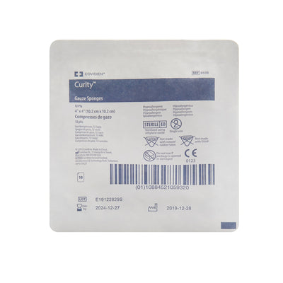 Curity™ Sterile USP Type VII Gauze Sponge, 4 x 4 Inch, 1 Case of 1280 (General Wound Care) - Img 2