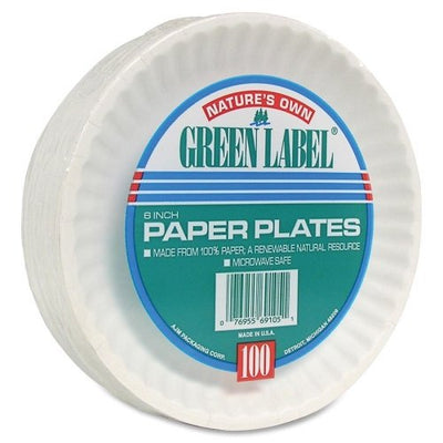 Green Label® Nature's Own Plate, 1 Case of 10 (Dishware) - Img 1