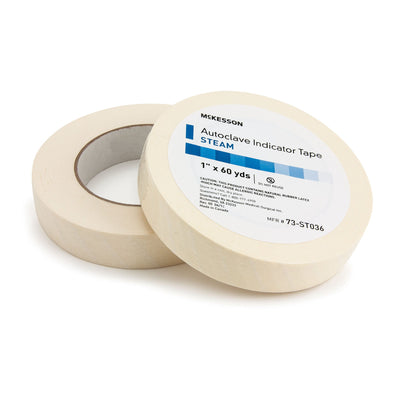 McKesson Steam Indicator Tape, 1 Inch x 60 Yard, 1 Case of 18 (Sterilization Tapes) - Img 6