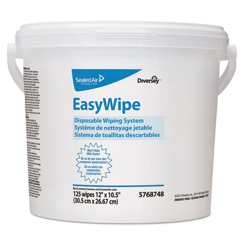 EasyWipe Surface Cleaner, 1 Tube of 120 (Pads, Sponges and Task Wipes) - Img 1