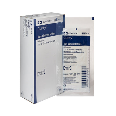 Curity™ Oil Emulsion Impregnated Dressing, 3 x 16 Inch, 1 Case of 216 (Advanced Wound Care) - Img 1