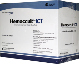 Hemoccult® ICT 2-Day Fecal Occult Blood (iFOB or FIT) Colorectal Cancer Screening Patient Sample Collection and Screening Kit, 1 Case of 200 (Test Kits) - Img 1