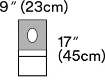 DRAPE, APERTURE W/POUCH (10/BX) (Procedure Drapes and Sheets) - Img 1