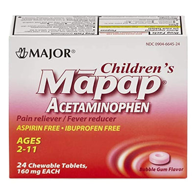 Major® Acetaminophen Children's Pain Relief, 1 Bottle (Over the Counter) - Img 1