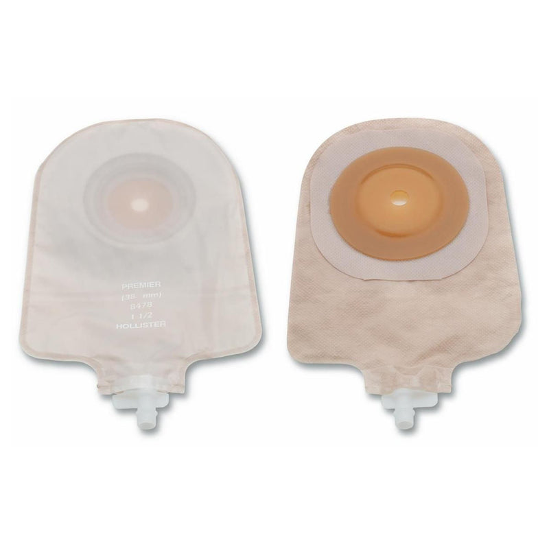 Premier™ One-Piece Drainable Transparent Urostomy Pouch, 9 Inch Length, 1½ Inch Stoma, 1 Each (Ostomy Pouches) - Img 7