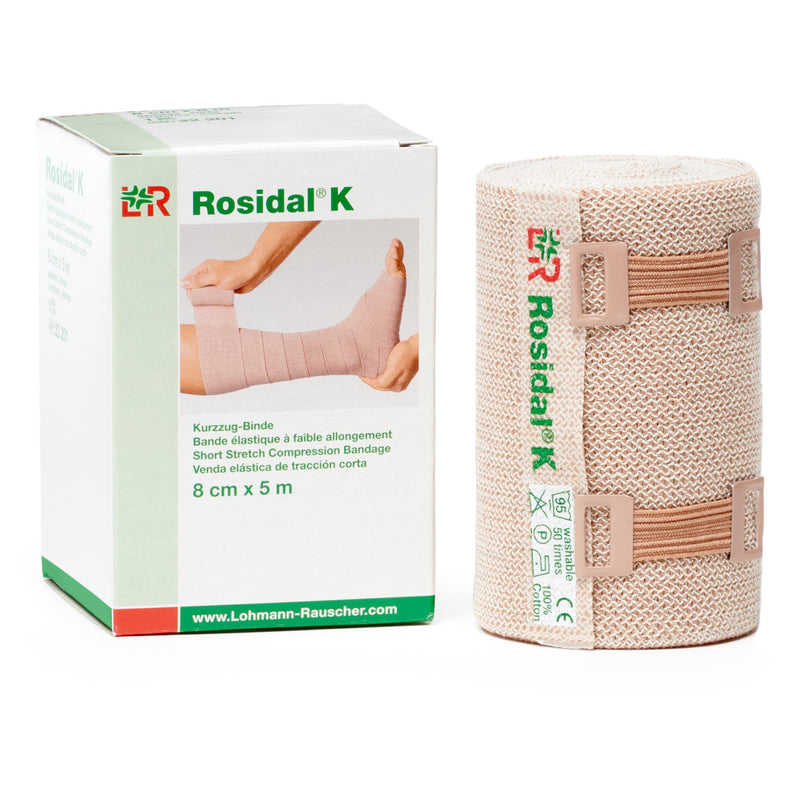 Rosidal® K Compression Bandage, 3-1/5 Inch X 5½ Yard, 1 Box (General Wound Care) - Img 1