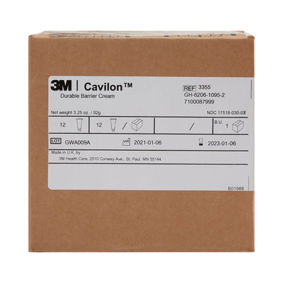 3M Cavilon Barrier Cream, 3.25 oz Tube, Unscented, Hypoallergenic, 1 Each (Skin Care) - Img 4