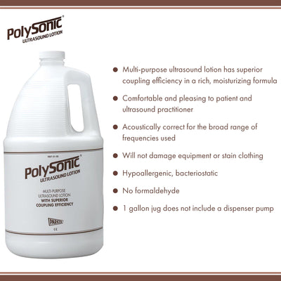 Polysonic® Ultrasound Lotion, 1 Gallon(s) (Conductive Gel and Cream) - Img 3