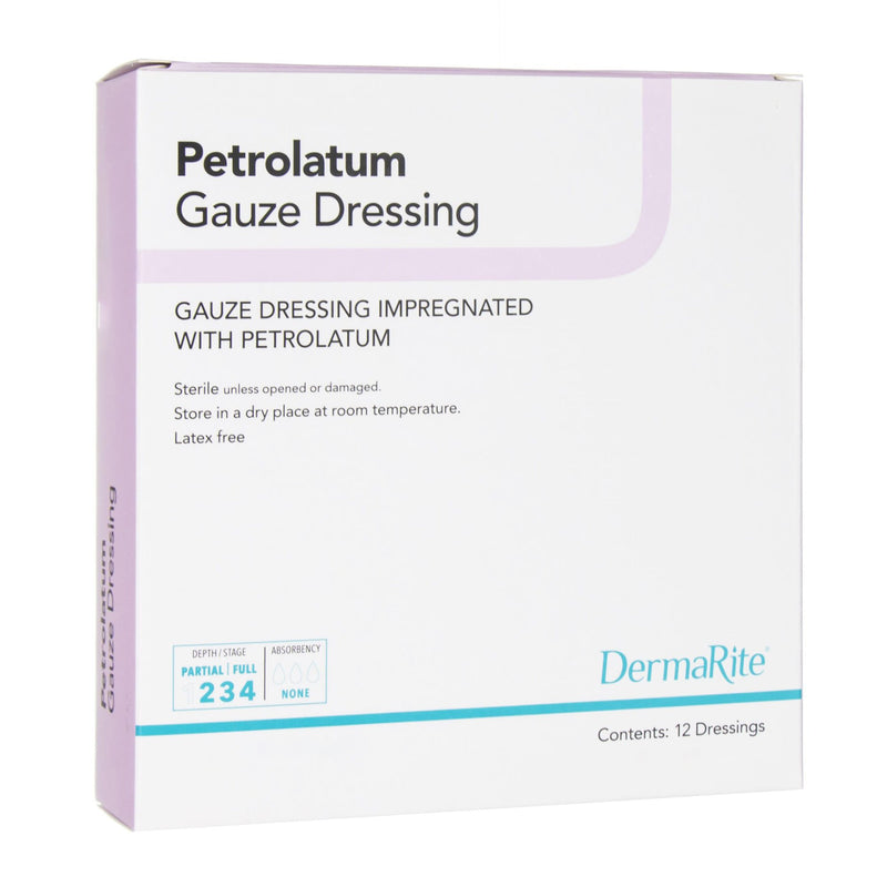 DermaRite® Petrolatum Impregnated Dressing, 6 x 36 Inch, 1 Each (Advanced Wound Care) - Img 1