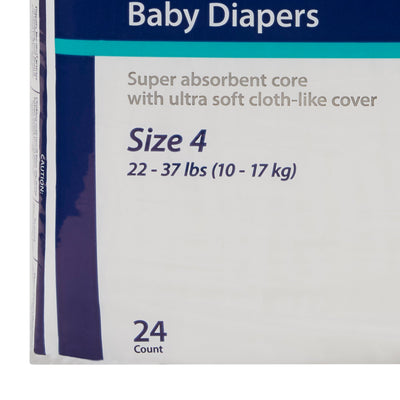 Curity Unisex Baby Diapers, Heavy Absorbency, Disposable, 1 Bag of 24 () - Img 6