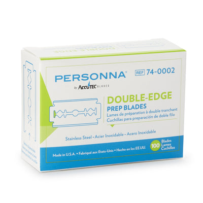 Personna® Double Edged Razor Blade, 1 Case of 1000 (Hair Removal) - Img 2