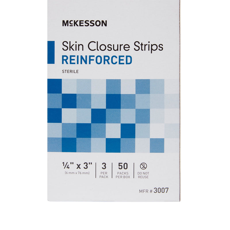 McKesson Skin Closure Strip, ¼ X 3 Inch, 1 Box of 50 (Skin Closure Strips) - Img 8