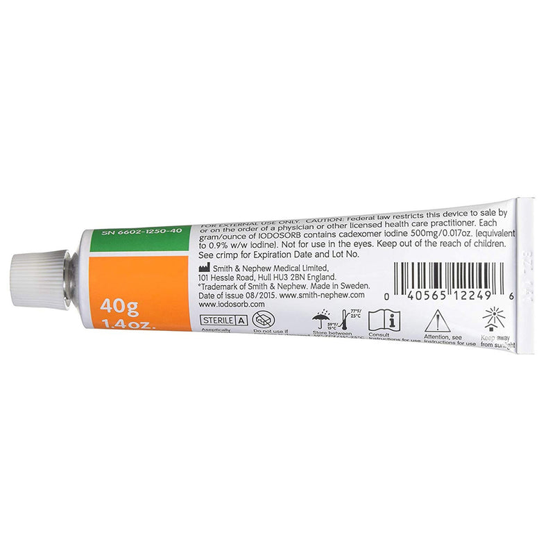 Iodosorb Antimicrobial Wound Gel, 1.4 oz., 1 Each () - Img 2