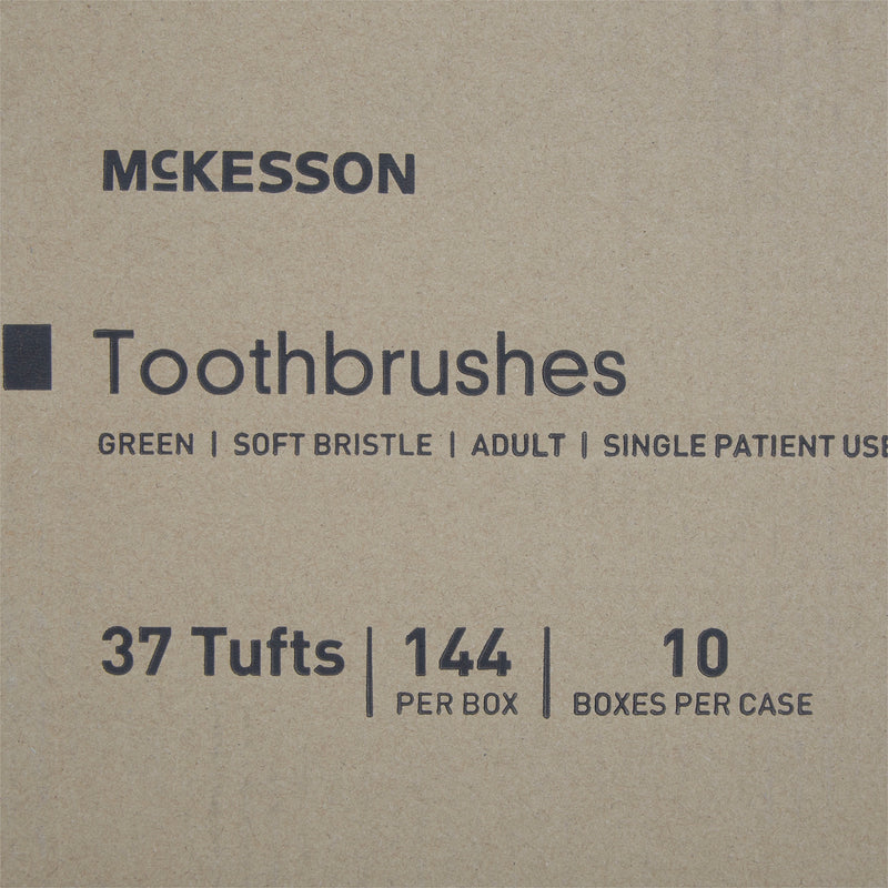 McKesson Soft Bristle Straight Toothbrush, 1 Box of 144 (Mouth Care) - Img 7