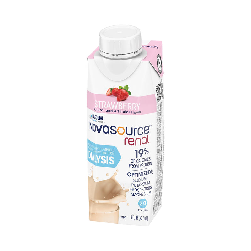 Novasource® Renal Strawberry Oral Supplement, 8 oz. Carton, 1 Each (Nutritionals) - Img 6