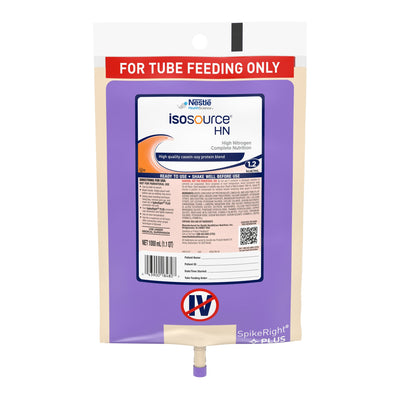 Isosource® HN Tube Feeding Formula, 1,000-mL Bag, 1 Each (Nutritionals) - Img 1