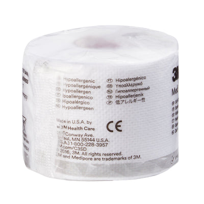 3M™ Medipore™ H Cloth Medical Tape, 2 Inch x 10 Yard, White, 1 Roll (General Wound Care) - Img 5