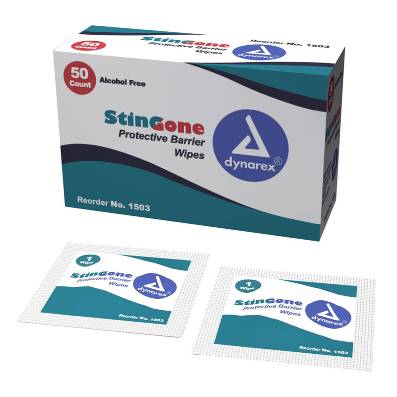 StinGone™ Skin Barrier Wipe, 1 Box of 50 (Skin Care) - Img 1