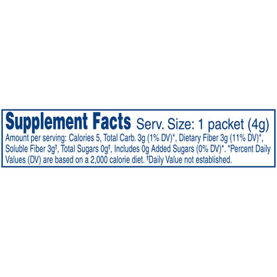 Nutrisource® Fiber Oral Supplement, 4 Gram Packet, 1 Case of 75 (Nutritionals) - Img 4