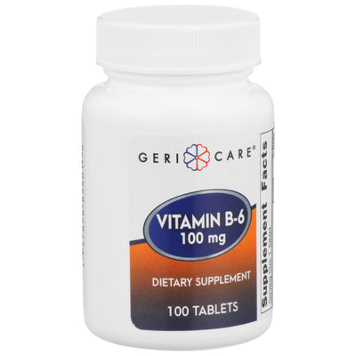 Geri-Care® Vitamin B-6 Supplement, 1 Bottle (Over the Counter) - Img 3