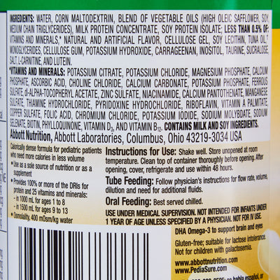 PediaSure® 1.5 Cal Vanilla Pediatric Oral Supplement / Tube Feeding Formula, 8 oz. Can, 1 Each () - Img 4