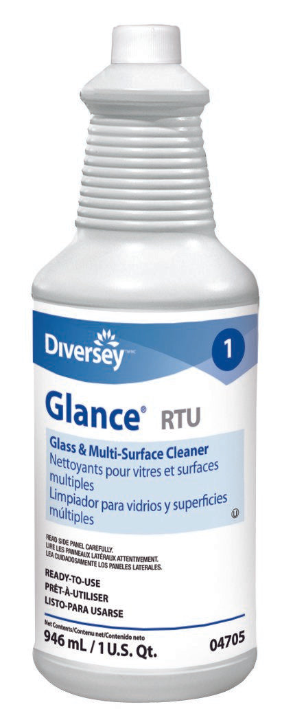 Glance® Glass / Surface Cleaner, 1 Case of 12 (Cleaners and Disinfectants) - Img 1