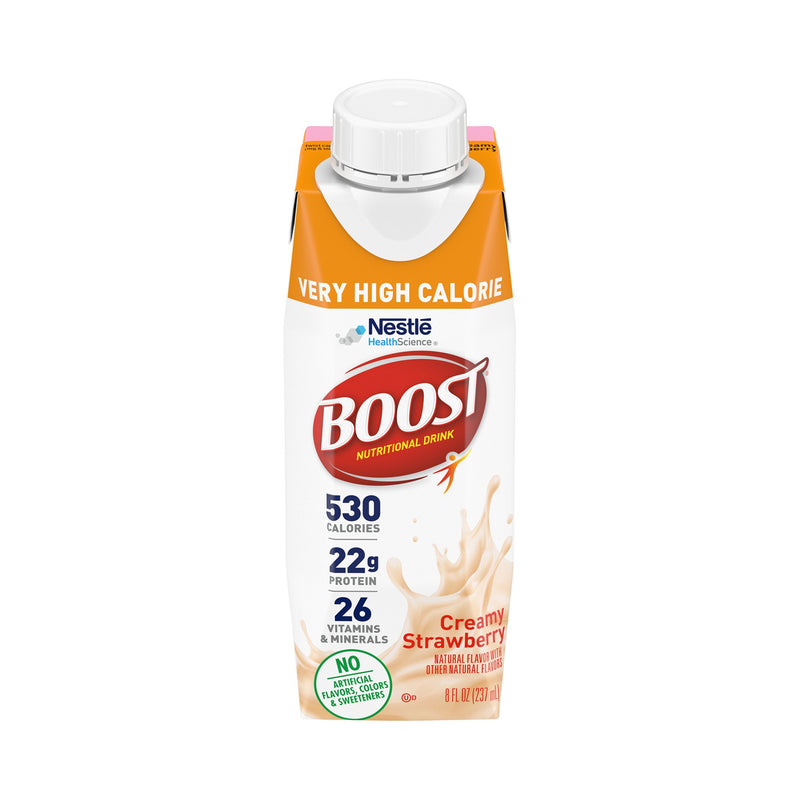 Boost® Very High Calorie Strawberry Oral Supplement, 8 oz. Carton, 1 Each (Nutritionals) - Img 5