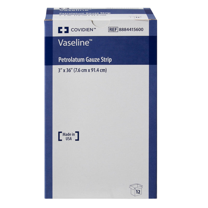 Vaseline™ Petrolatum Impregnated Dressing, 3 x 36 Inch, 1 Dozen (Advanced Wound Care) - Img 2