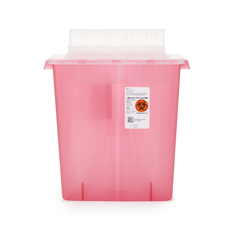 In-Room™ Multi-purpose Sharps Container, 3 Gallon, 16¼ x 13¾ x 6 Inch, 1 Each () - Img 1