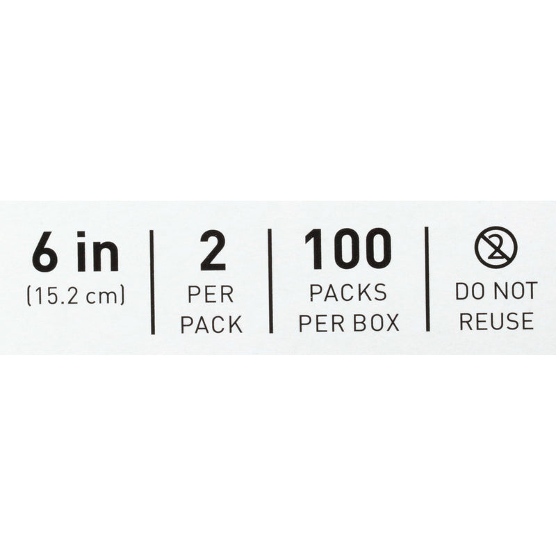 McKesson Cotton Tip Wood Shaft Swabsticks, 6-Inch Length, 1 Box of 100 (General Wound Care) - Img 5