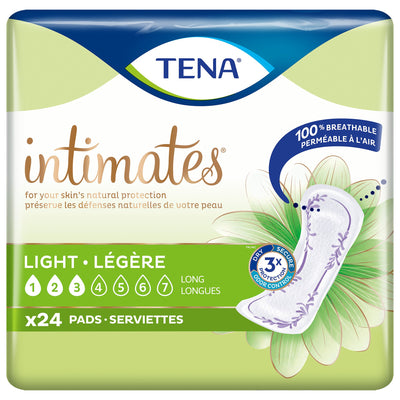 Tena® Intimates™ Ultra Thin Light Long Bladder Control Pad, 10-Inch Length, 1 Case of 144 () - Img 2