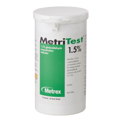 MetriTest™ 1.5% Glutaraldehyde Concentration Indicator, 1 Bottle of 60 (Cleaners and Solutions) - Img 1