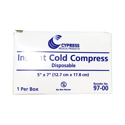 Cypress Instant Cold Pack, 5 x 7 Inch, 1 Each (Treatments) - Img 2